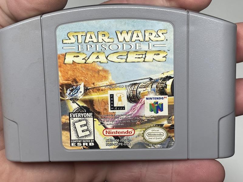 Nintendo 64 Game Star Wars Episode I Racer